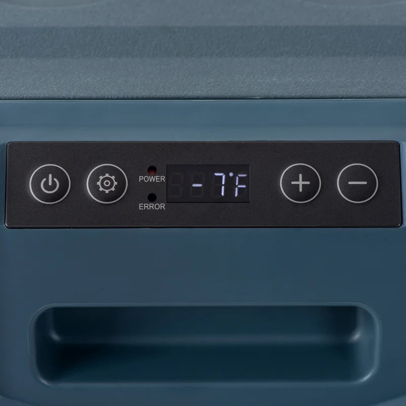 Car Fridge Portable Outdoor Freezer Cooler with 12/24V DC