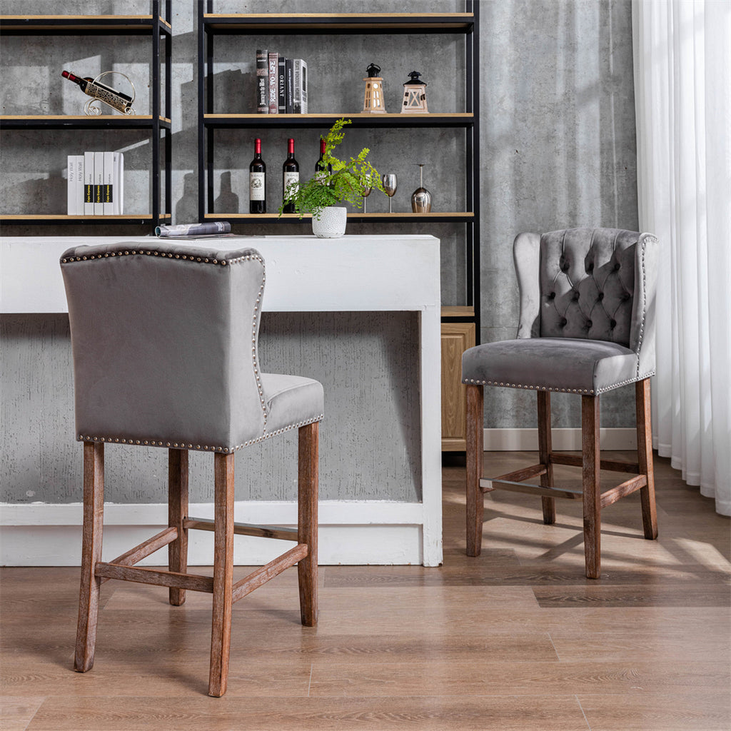 Counter Height Upholstered Chairs