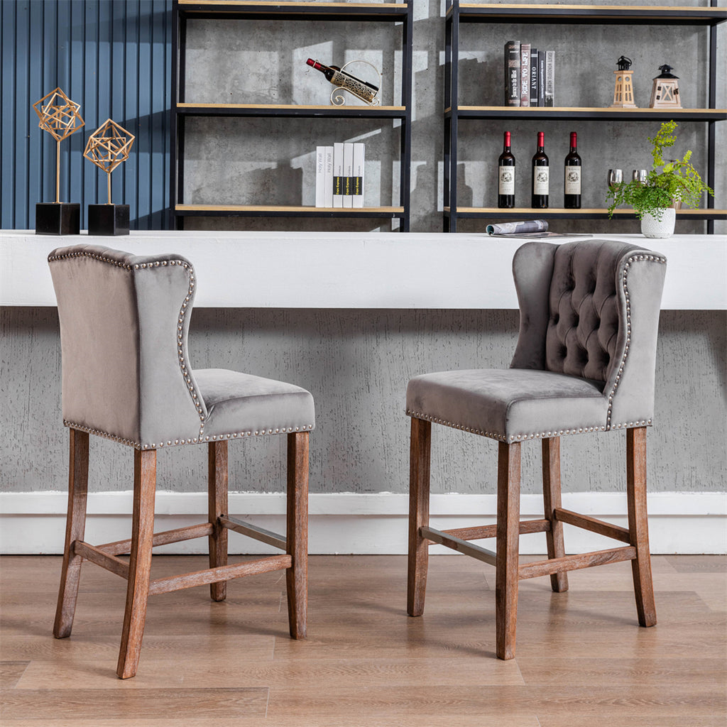 Counter Height Upholstered Chairs