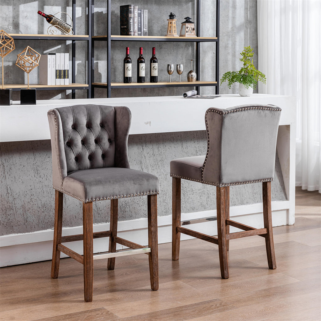 Counter Height Upholstered Chairs