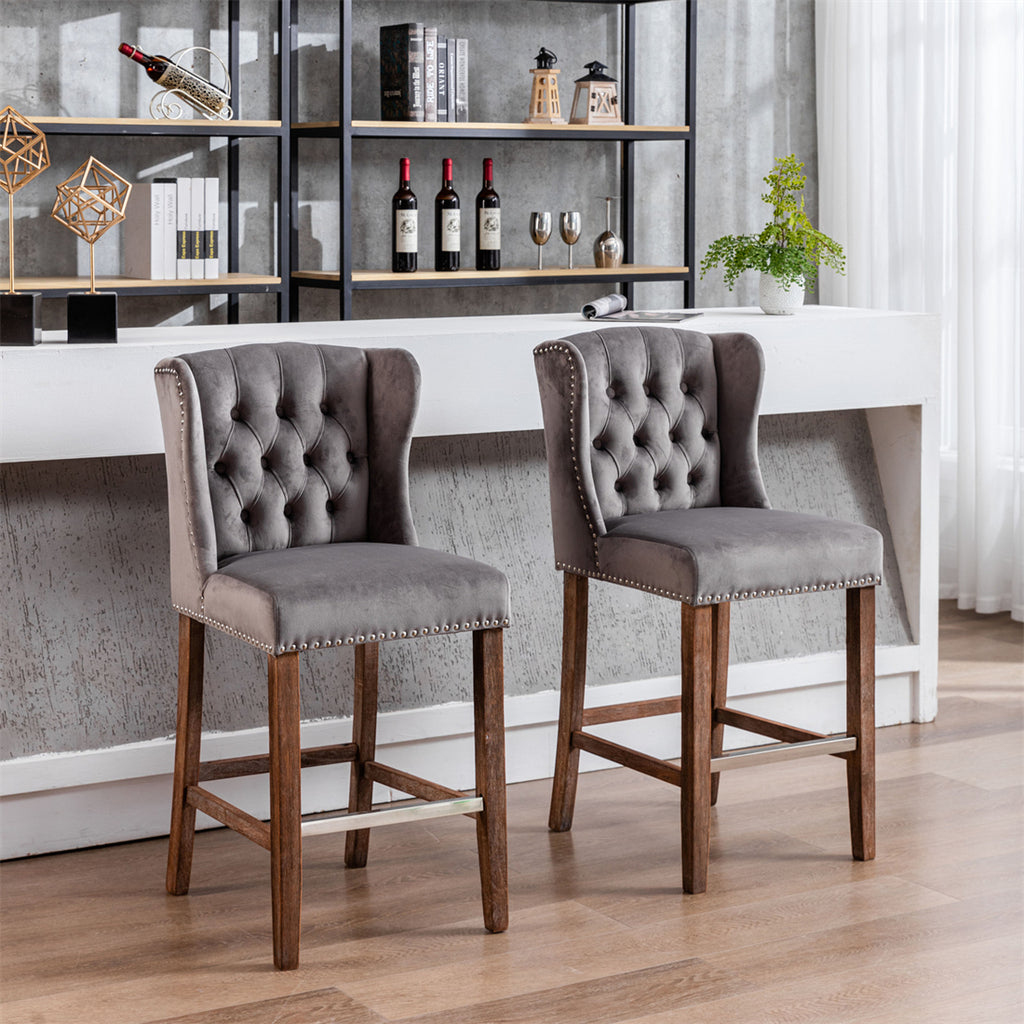 Counter Height Upholstered Chairs