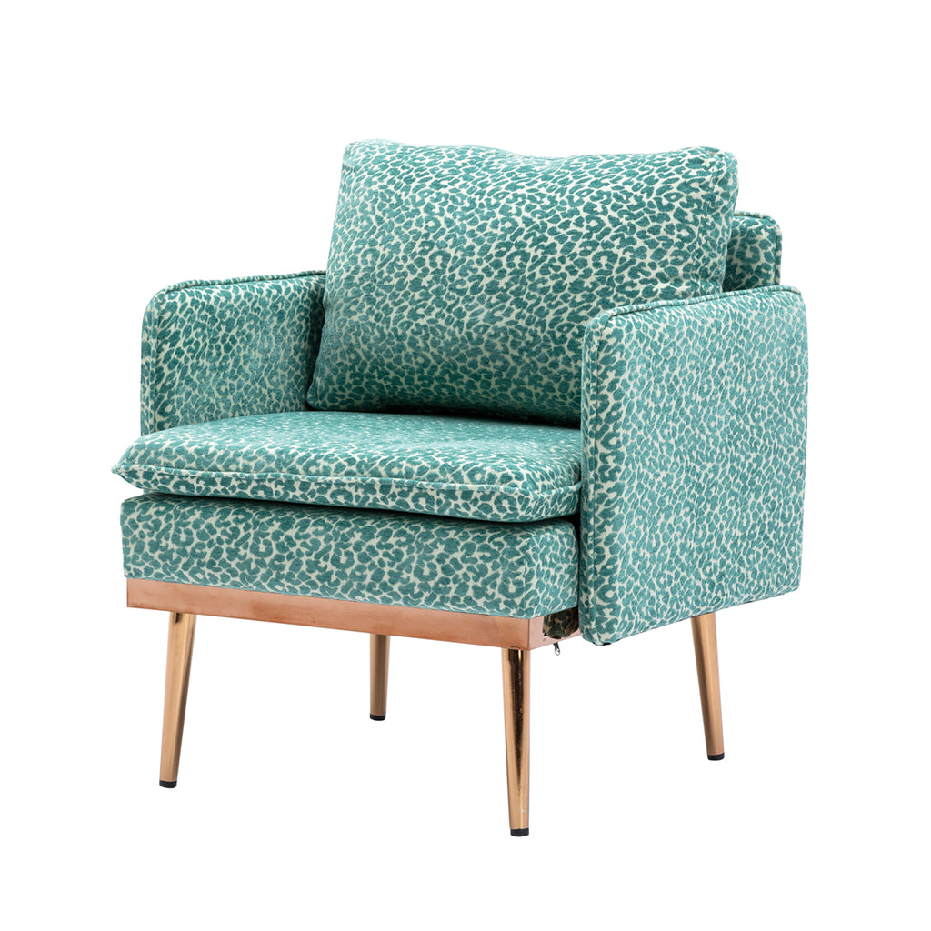 Tufted Upholstered Armchair Single Sofa Chair