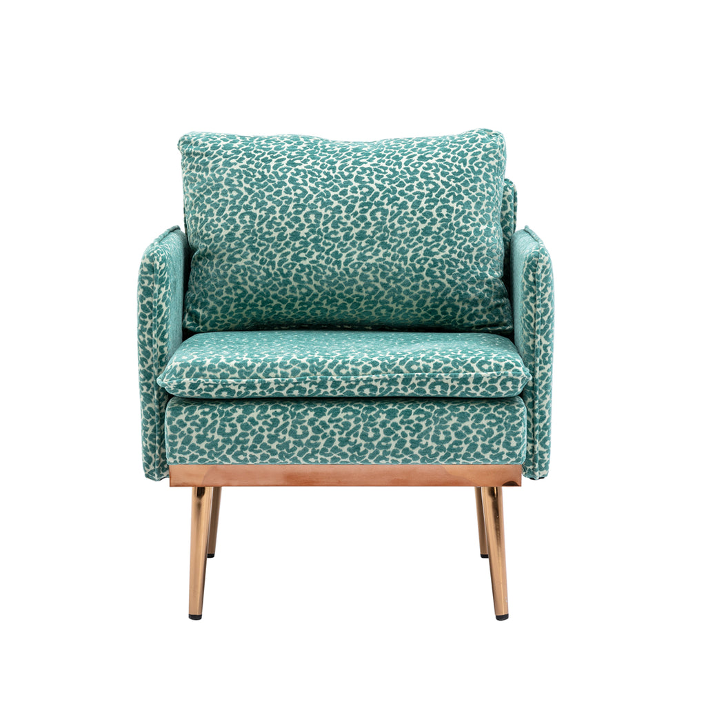 Tufted Upholstered Armchair Single Sofa Chair