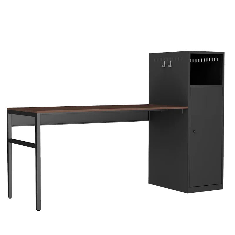 Work Station/Home Office Desk Set, Black