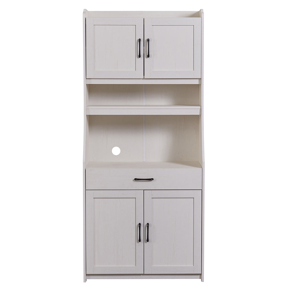 One-body Style Pantry Storage Buffet Cabinet