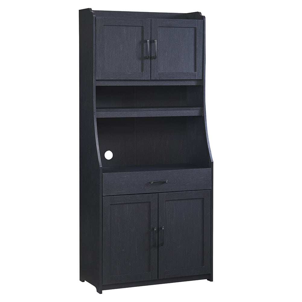 One-body Style Pantry Storage Buffet Cabinet