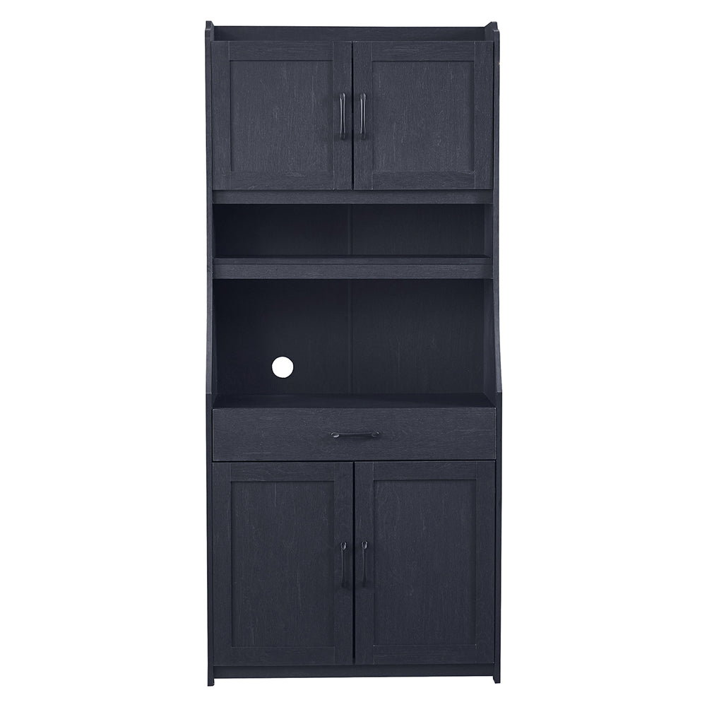 One-body Style Pantry Storage Buffet Cabinet