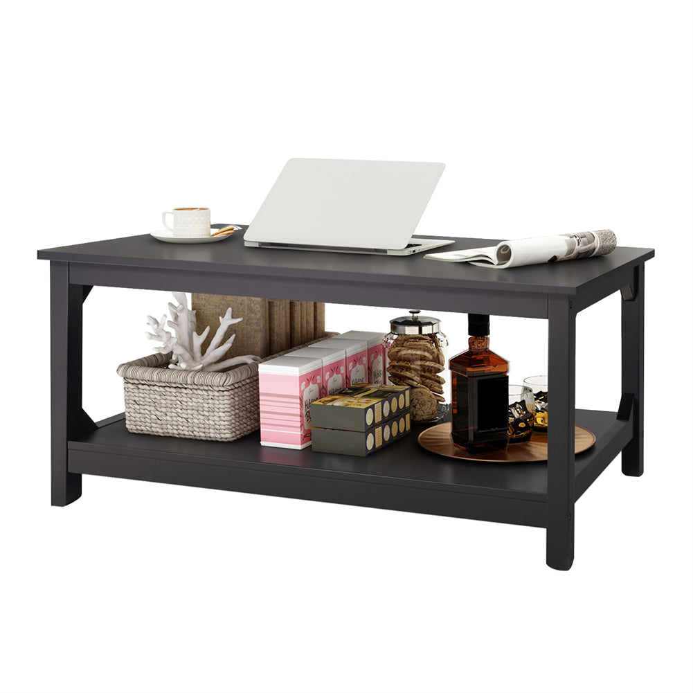 Coffee Table with Storage Shelf