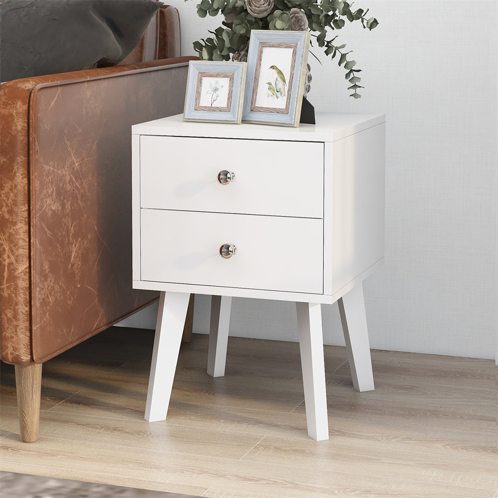 Bedside Table with 2-Drawers