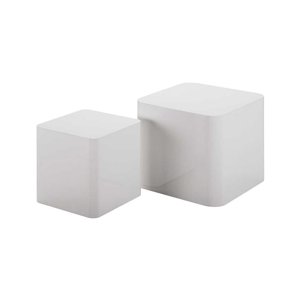 Square Accent Tables Set of 2