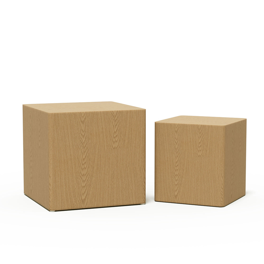 Square Accent Tables Set of 2