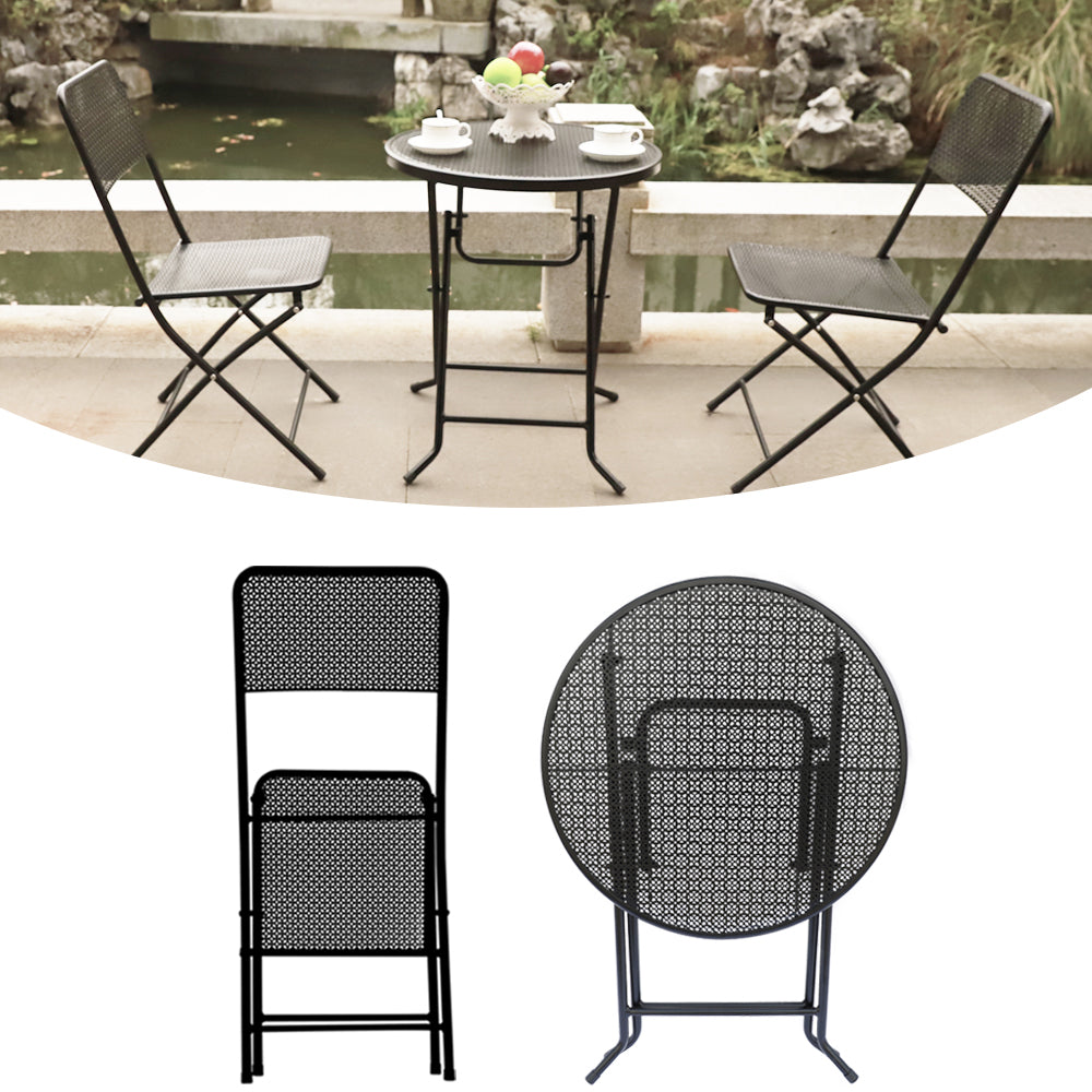 Folding Table and Chairs Set for Outdoor