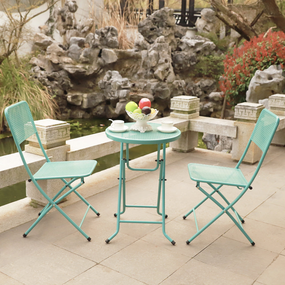 Folding Table and Chairs Set for Outdoor