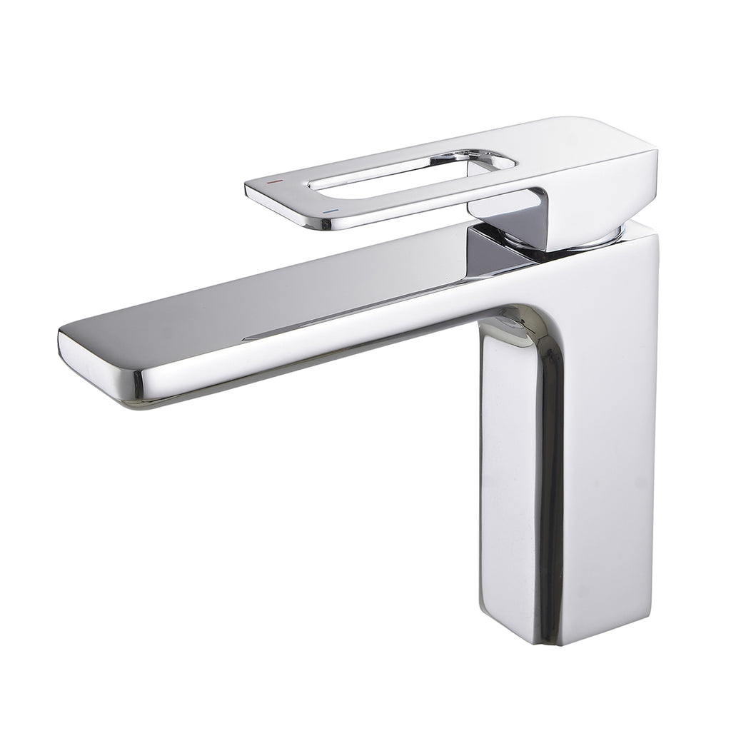 Single Handle Bathroom Faucet With Pop-up Drain