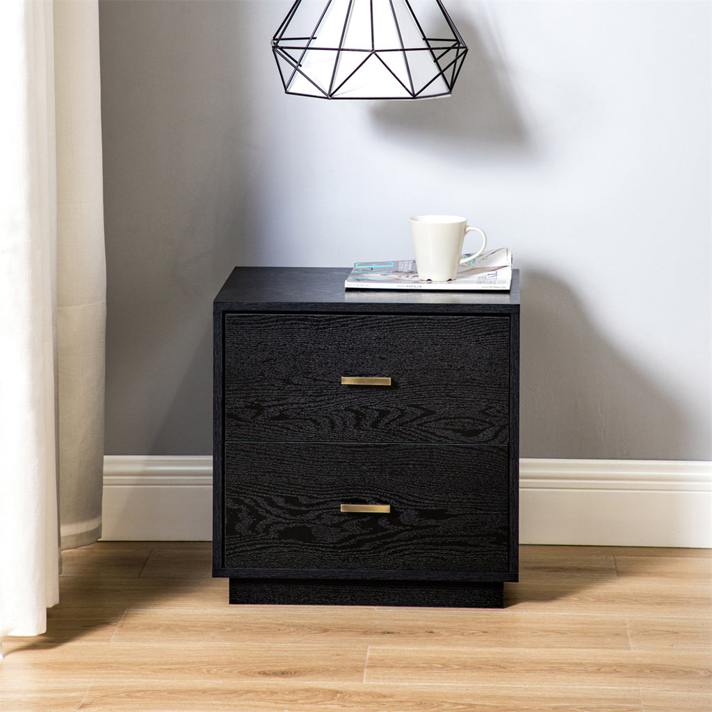 End Table with Storage Drawers