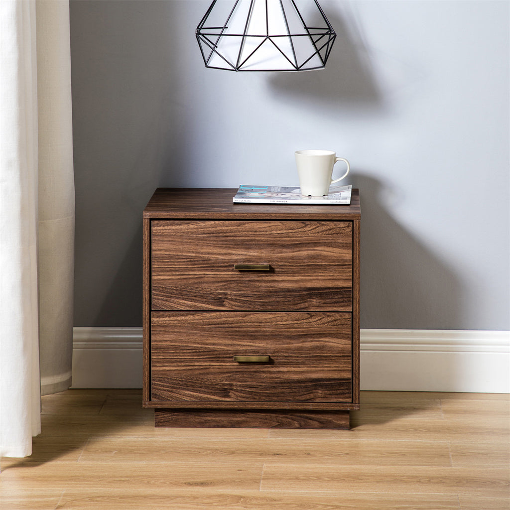 End Table with Storage Drawers