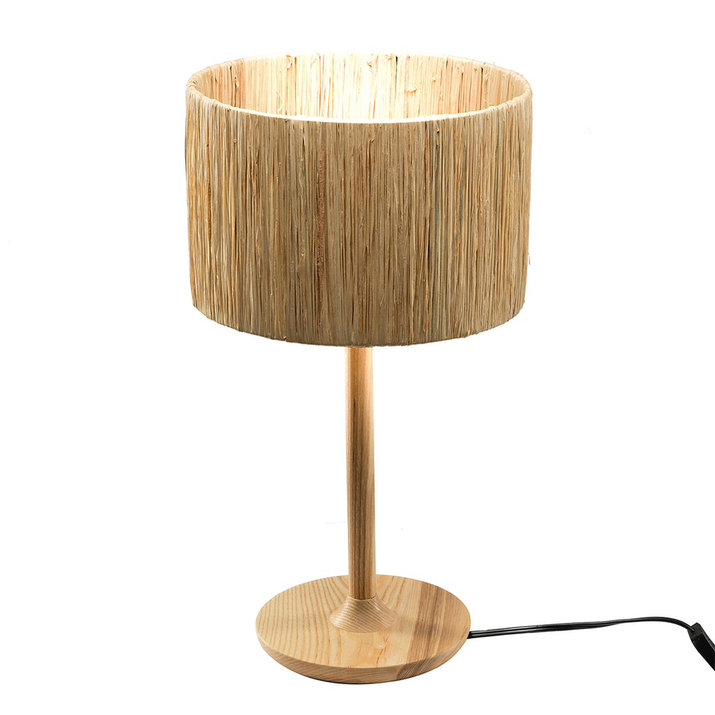 Solid Wood Table Lamp